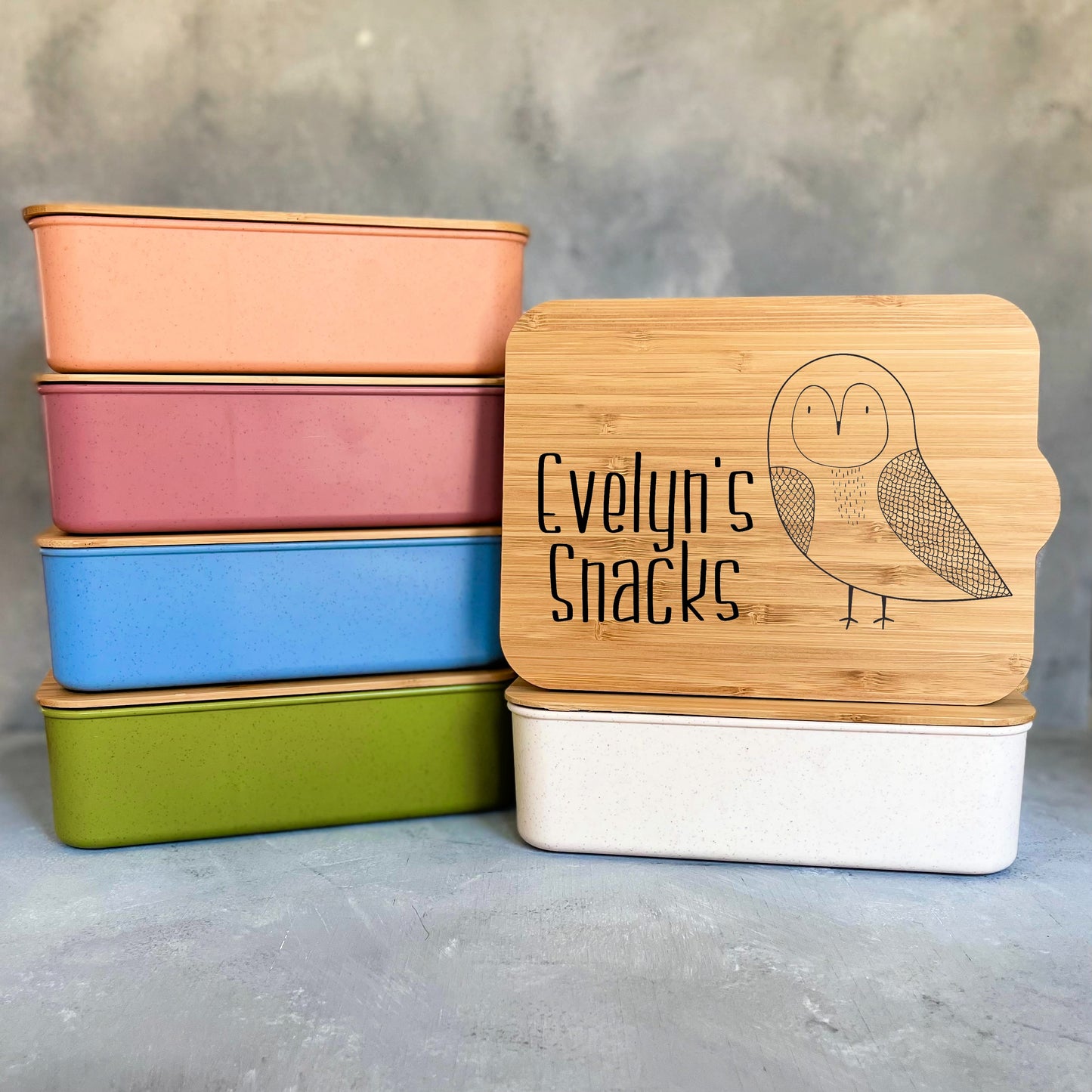 Personalized Kids Bento Box - Animal