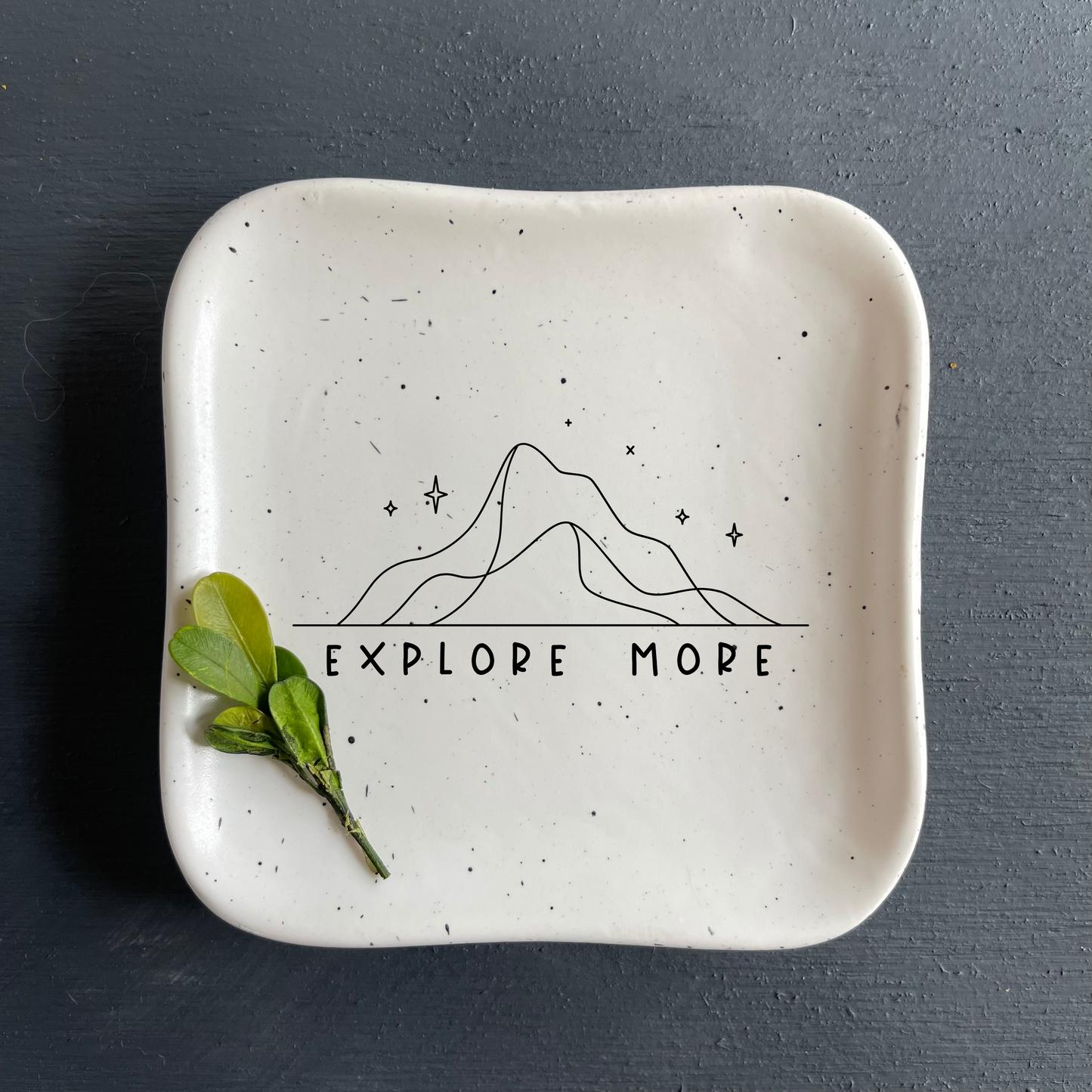 Hand painted Ring Dish - Small