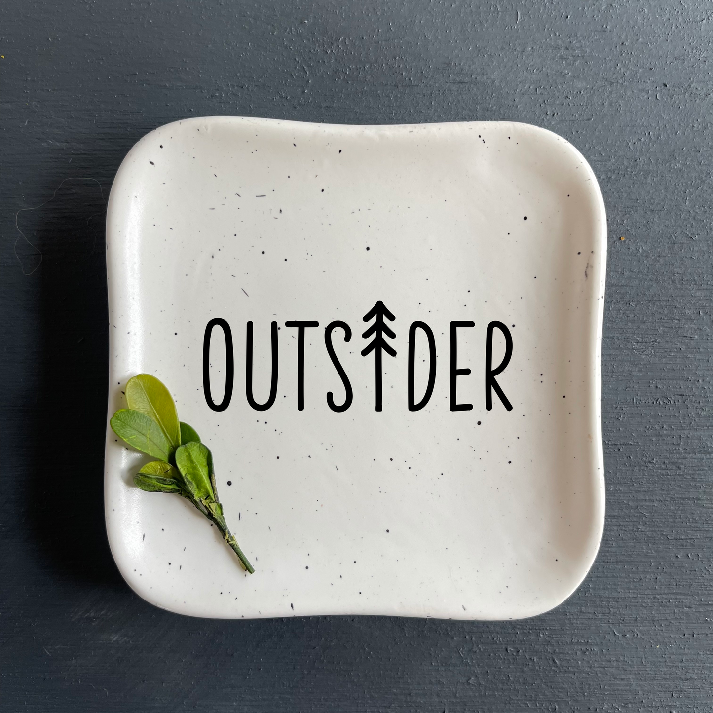 Hand painted Ring Dish - Small
