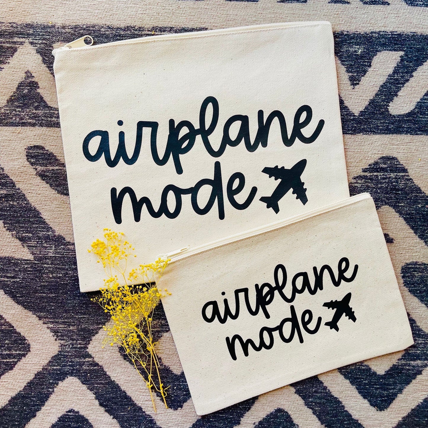 Canvas Zipper Bag - Many Styles