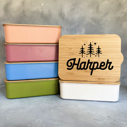 Personalized Bento Lunch Box - Scenery